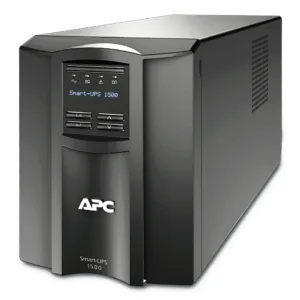 APC Smart-UPS SMT 1500VA Line Interactive UPS – 230V, 8x IEC C13, Tower, SmartConnect