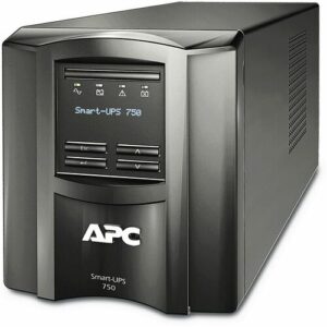 APC Smart-UPS SMT 750VA Line Interactive UPS – 230V, 6x IEC C13, Tower, SmartConnect