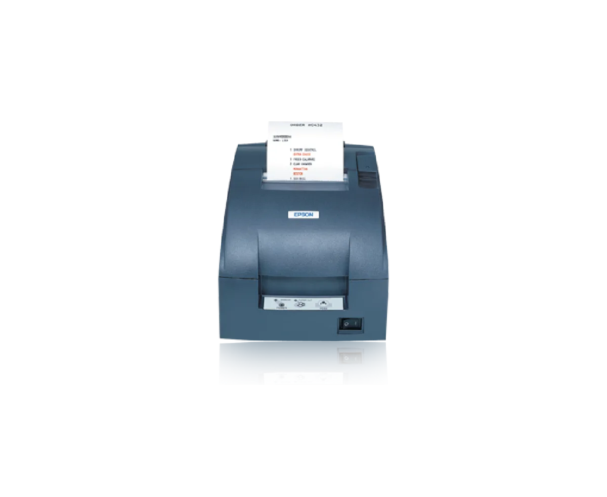 Epson TM-U220B POS Receipt Printer – USB, Auto Cutter, 76mm, Impact Dot Matrix