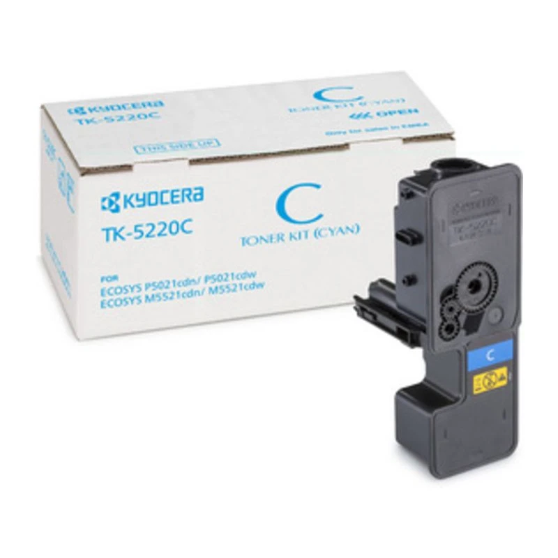 Kyocera TK-5220C Cyan Toner Cartridge
