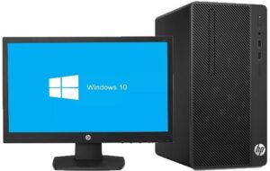HP 290 G2 Microtower PC i5-8500 3.00GHz, 4GB Ram, 1TB HDD, DVD RW, DOS, 18.5 inch Screen