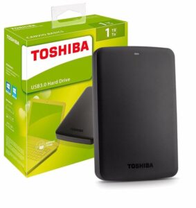 Toshiba Canvio Basics 1TB Portable External Hard Drive USB 3.0